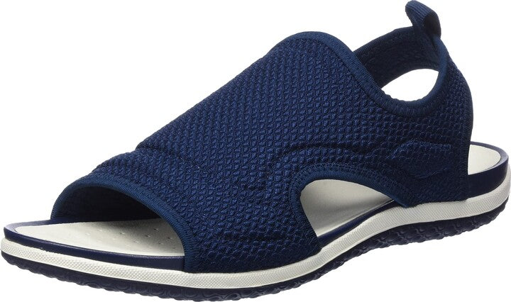 GEOX vega women’s sandal in navy size 6 (39)