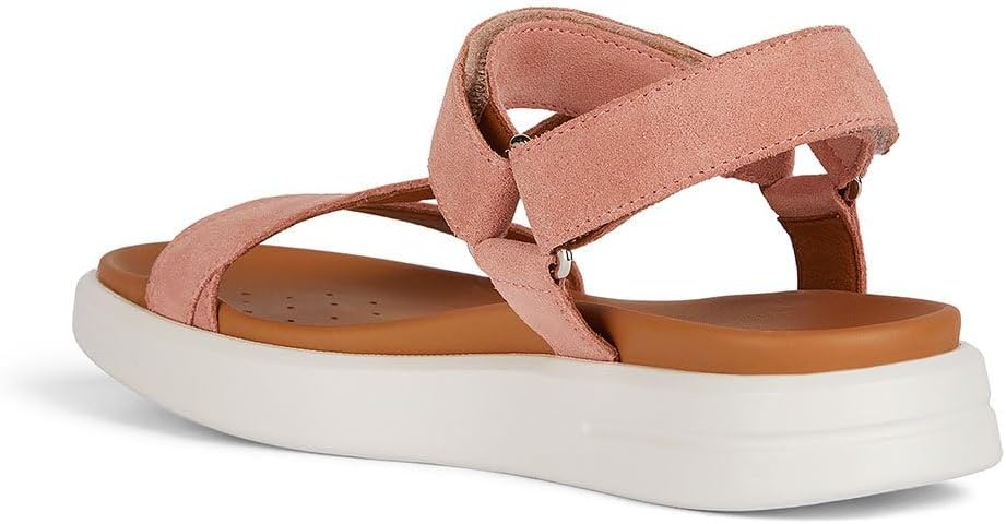 GEOX Xand 2S B sandals in dk skin/rose size 2.5 (35)