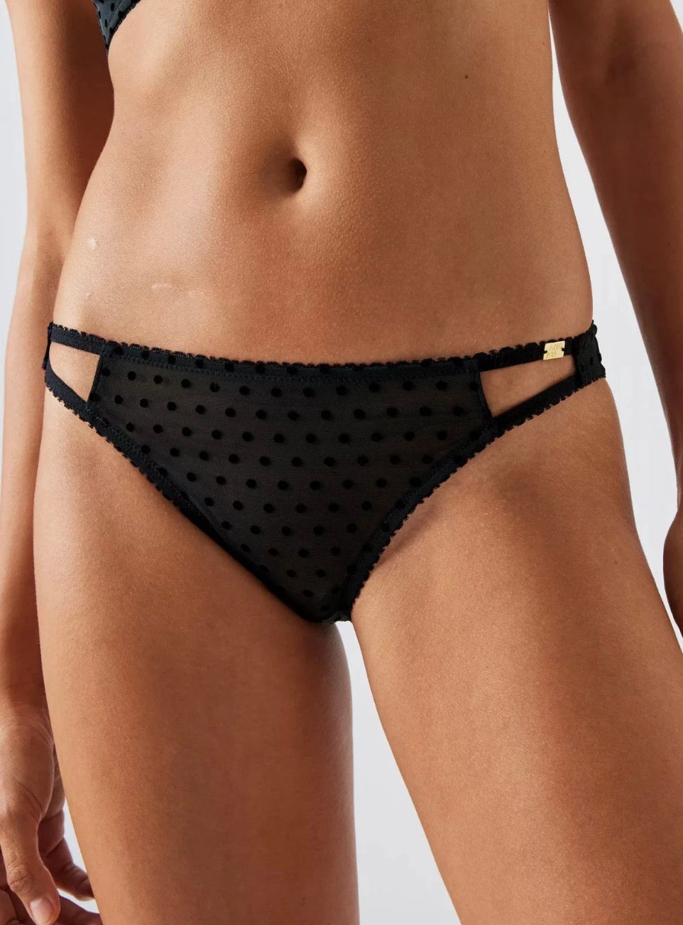 ‘Coco’ bikini briefs in black