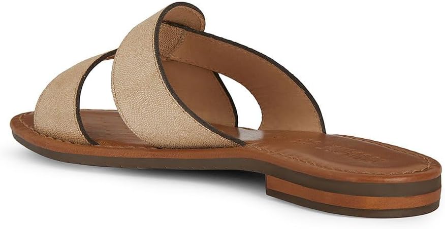 GEOX D Sozy SC in gold suede size 6 (39)