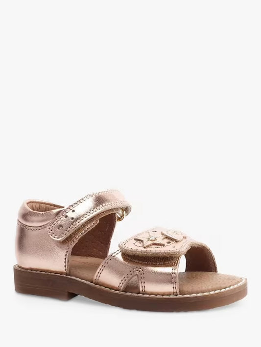 START-RITE ‘Seashore’ sandal in rose gold leather size 5.5F (22F)