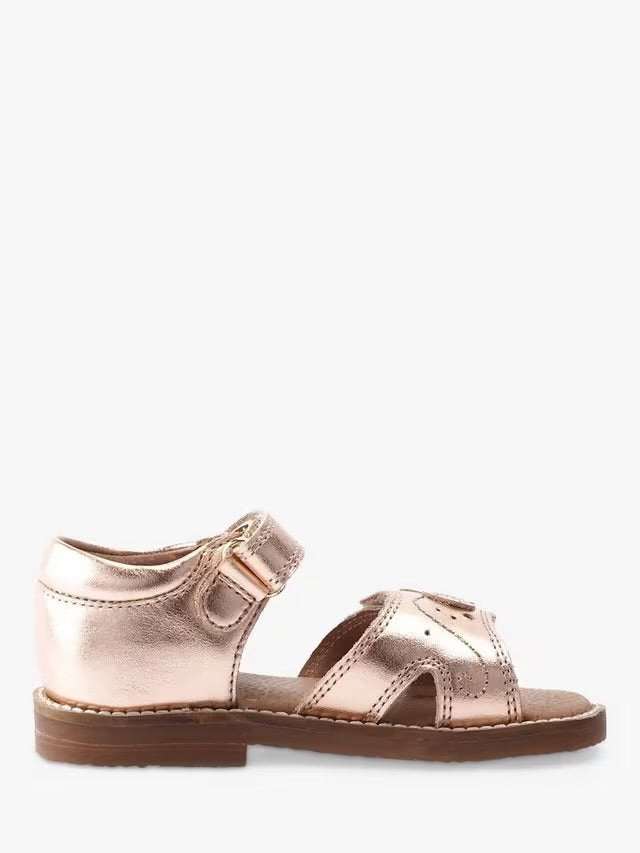 START-RITE ‘Seashore’ sandal in rose gold leather size 5.5F (22F)