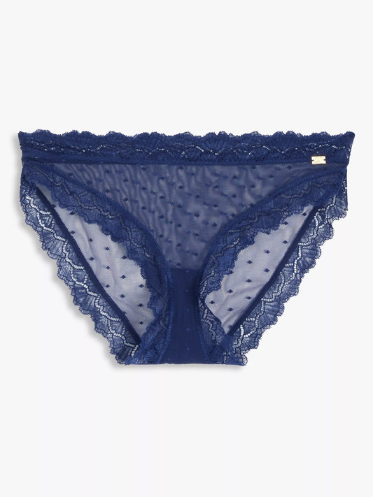 ‘Teagan’ bikini briefs in navy