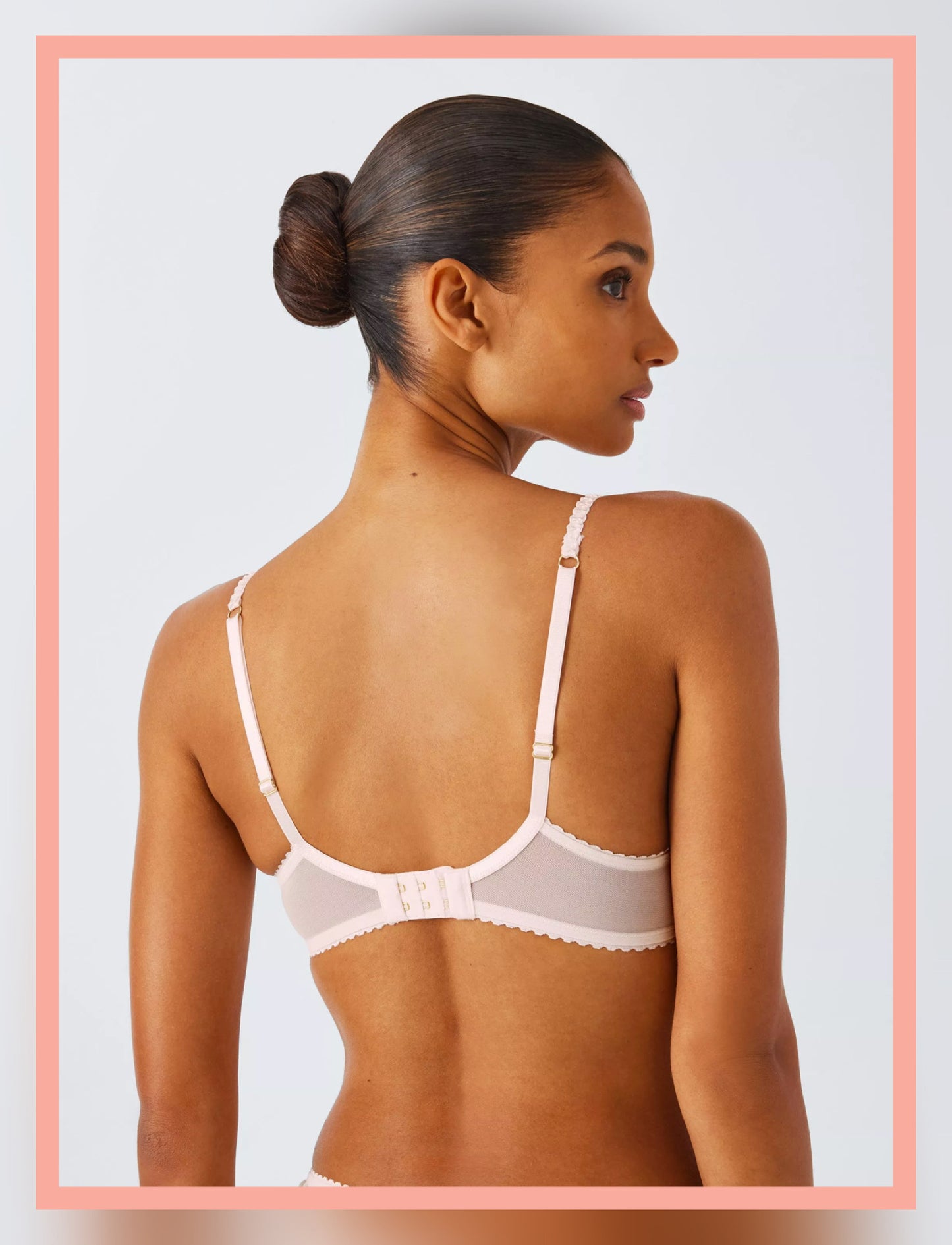 ‘Dani’ lace balcony bra