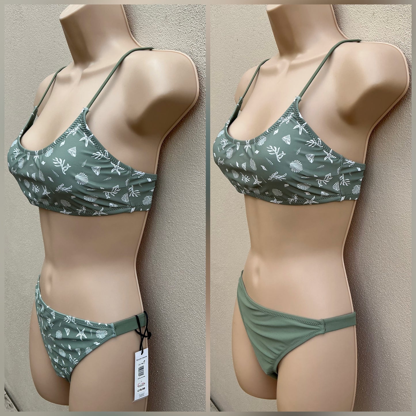 3 piece John Lewis ‘shell’ bikini size 10