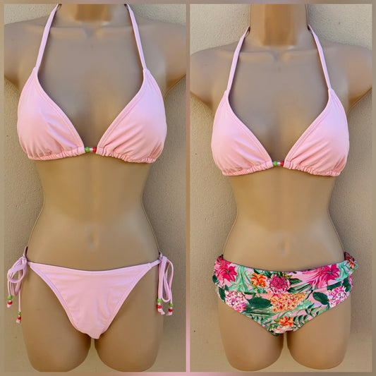 3 piece bikini set - John Lewis bottoms size S (8)